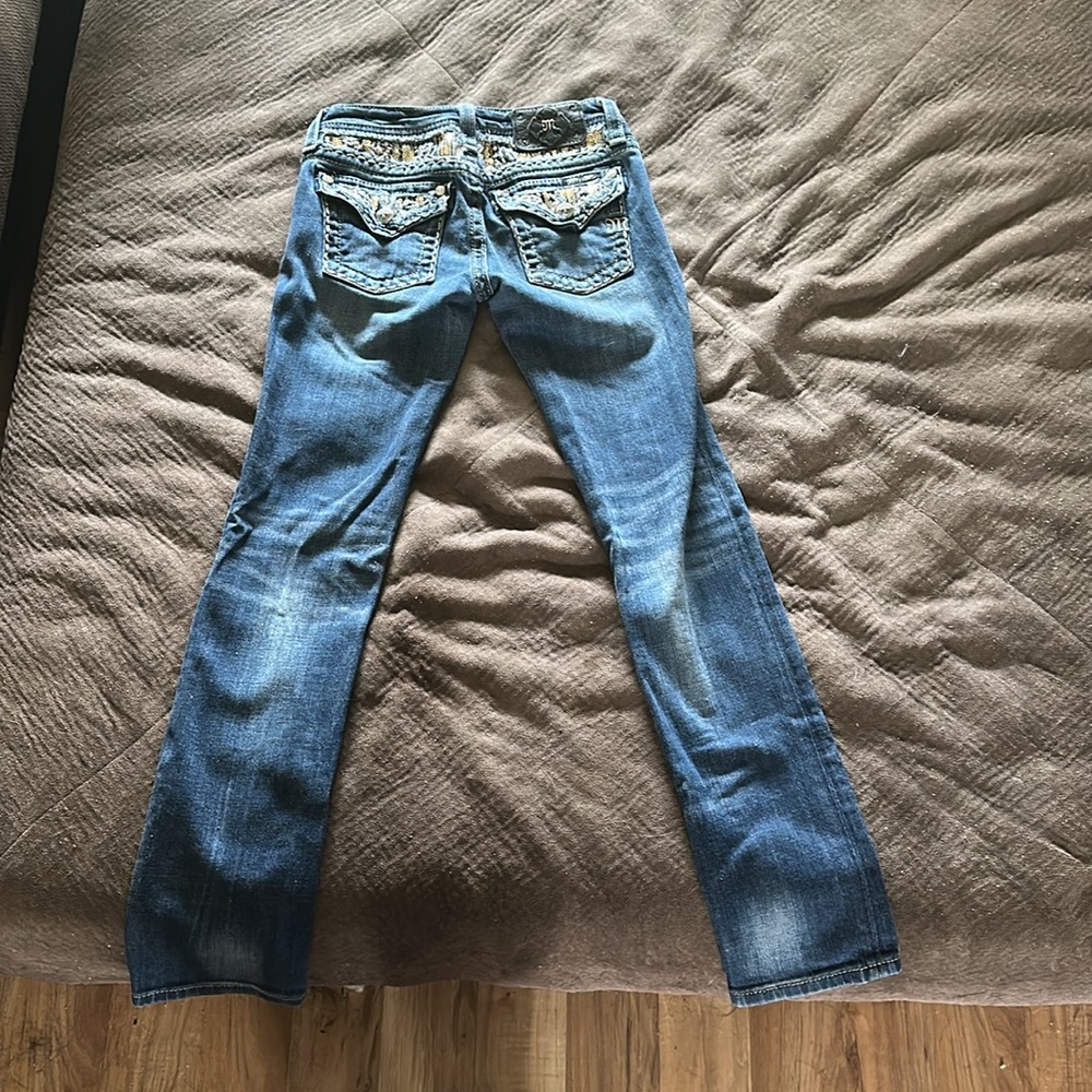 Youth size 12 miss me jeans.